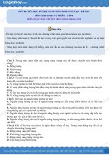 Đề thi giữa học kì 2 KHTN 6 Chân trời sáng tạo - Đề số 9